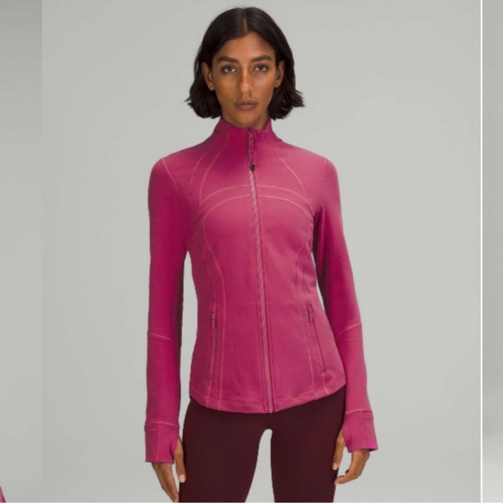 Lululemon Define Jacket *Luon Pink Lychee sz 8